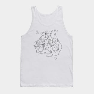 Daughters of the Northern Coast - Australian Crawl (black print) Tank Top